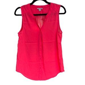 Women's American Eagle Outfitters Neon‎ Pink Coral Sleeveless Top S